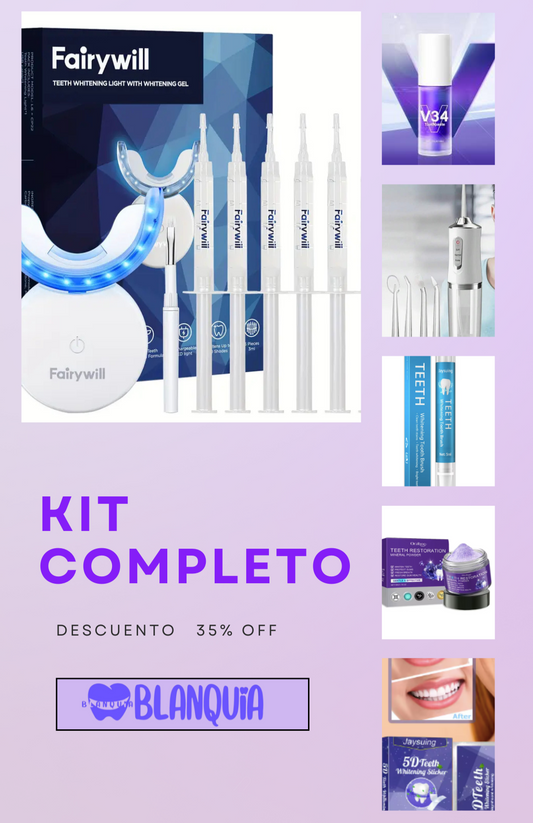 *KIT COMPLETO DE BLANQUEAMIENTO